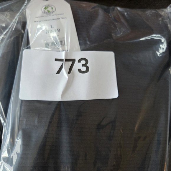 Black Ribbed Knit Pencil Skirt - Size Large (12-14) New Closet Staple Versatile - Picture 2 of 8